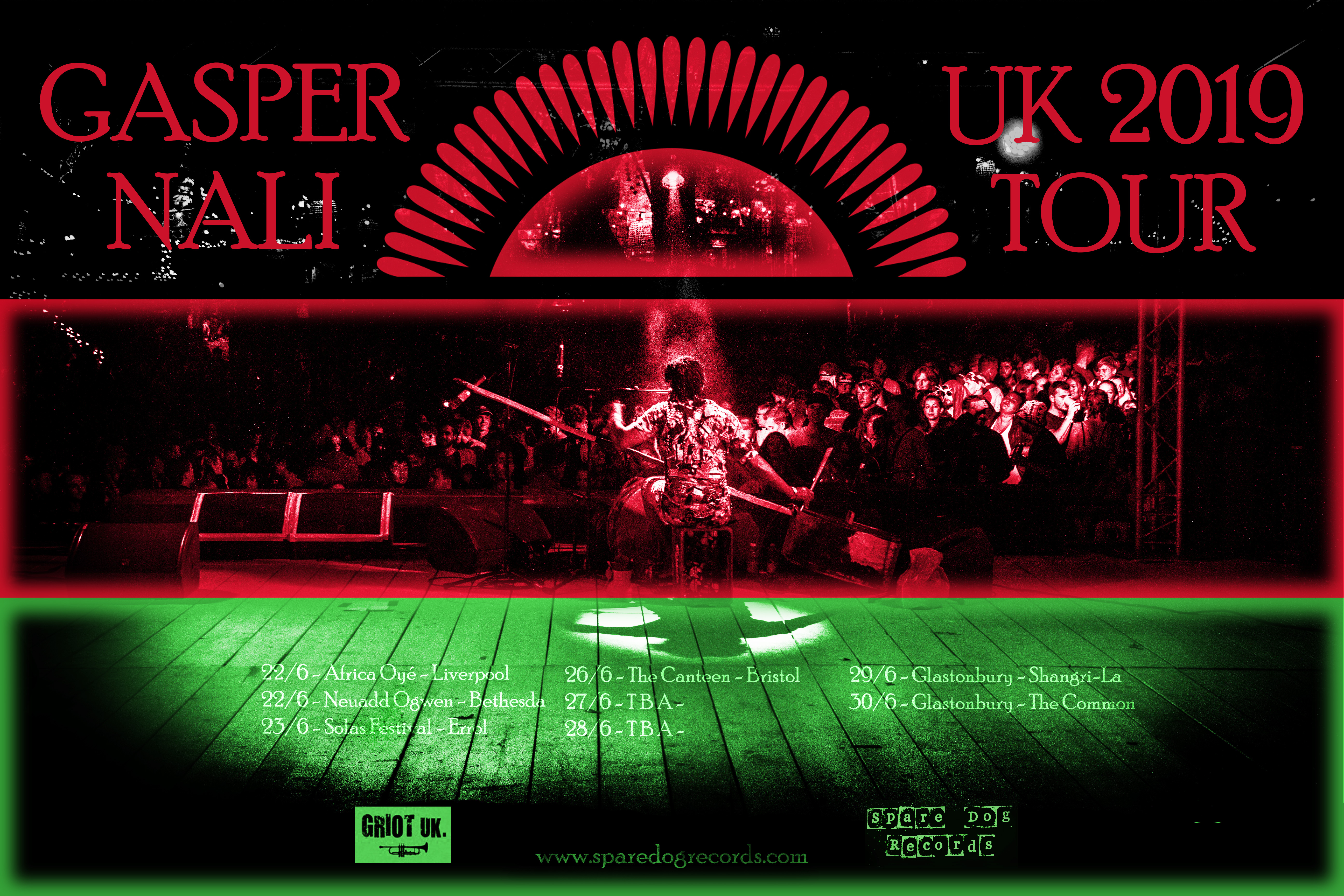 GASPER NALI 2019 UK TOUR