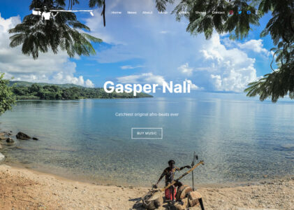 Gasper Nali’s New Website